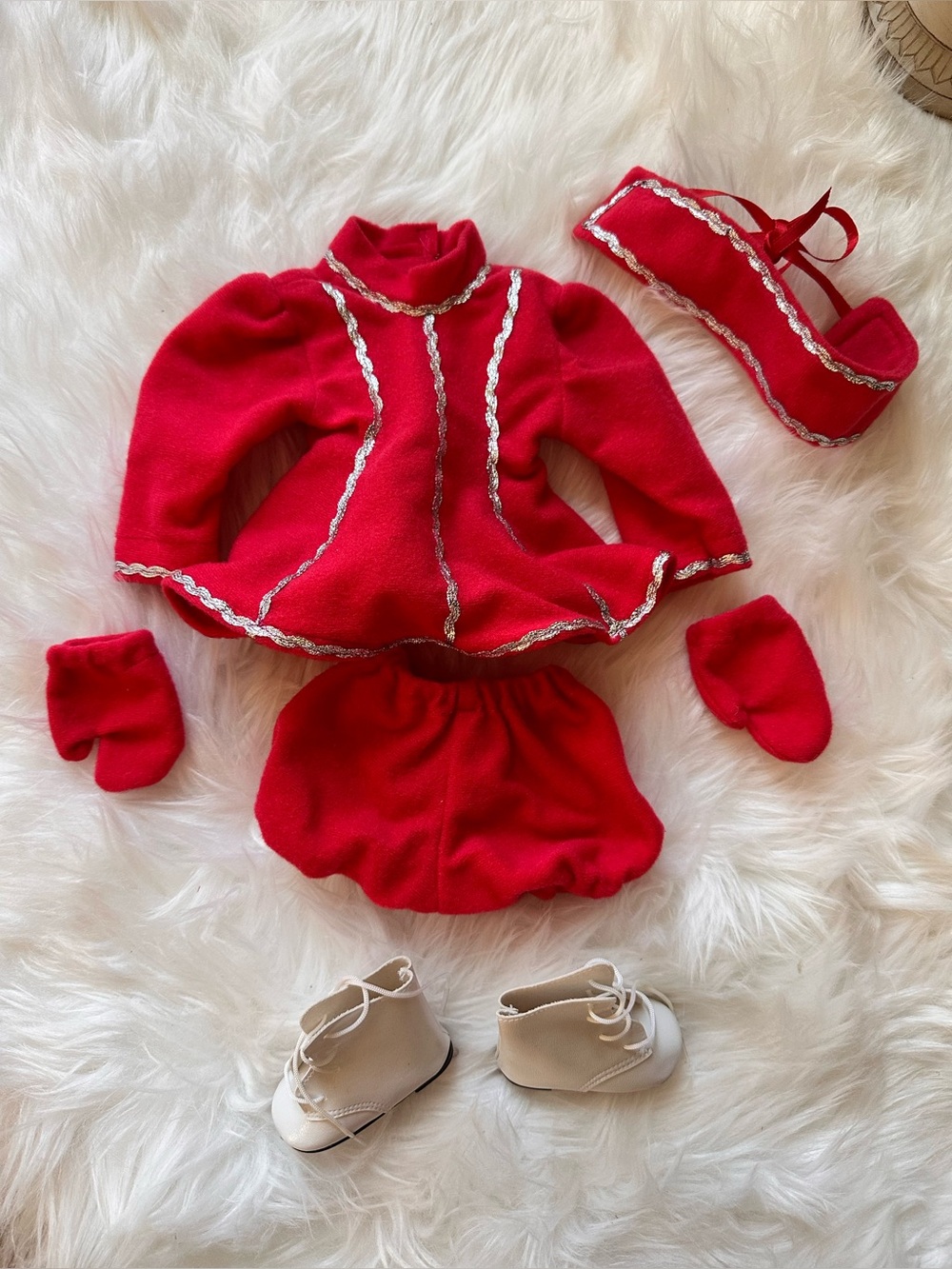 18” Doll Ice Skating Outfit Set – Fits American Girl Dolls